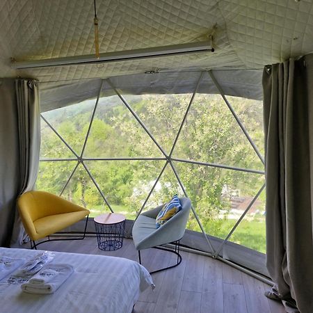 Отель Glamping Georgia Krikhi Амбролаури Экстерьер фото