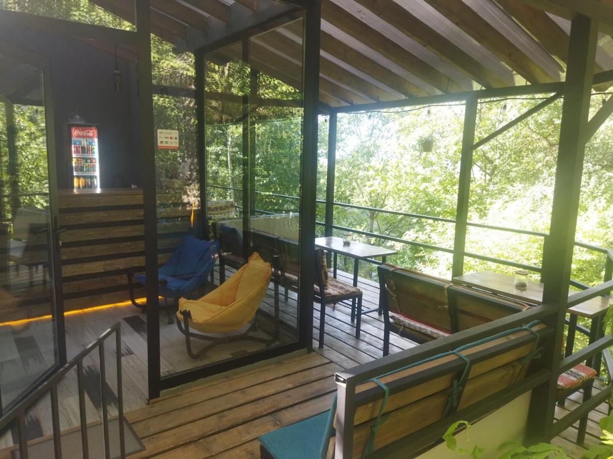 Отель Glamping Georgia Krikhi Амбролаури Экстерьер фото