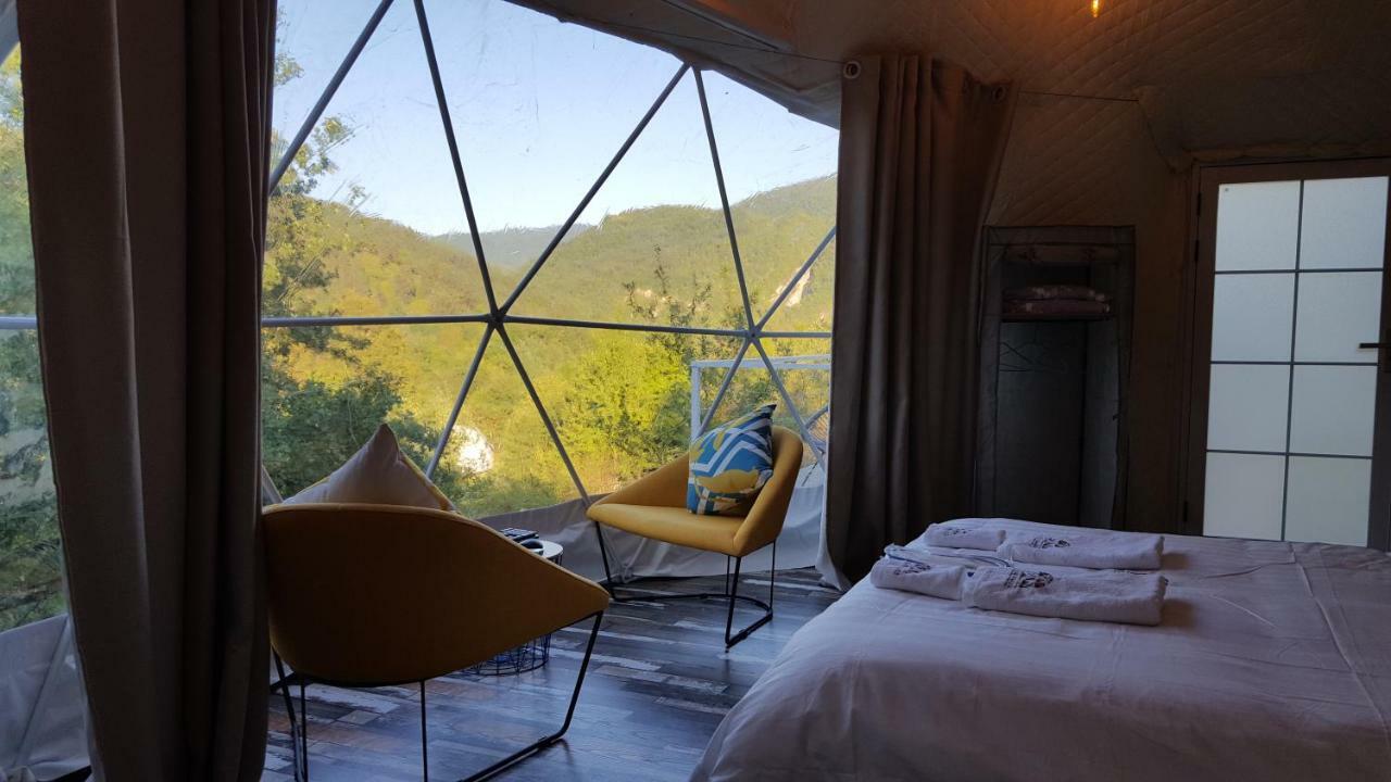 Отель Glamping Georgia Krikhi Амбролаури Экстерьер фото